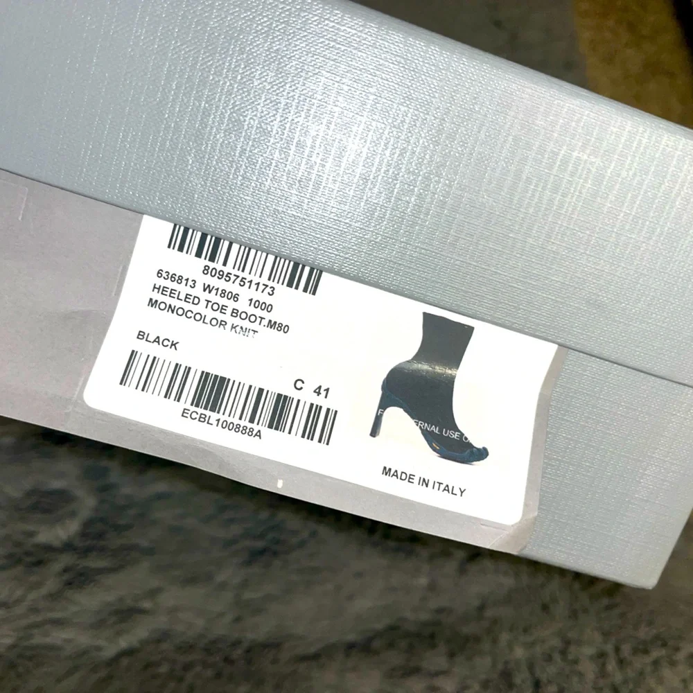 Heel Sock Bootie , Balenciaga Brand Women Size 9.5 Still Look New - Picture 2 of 10